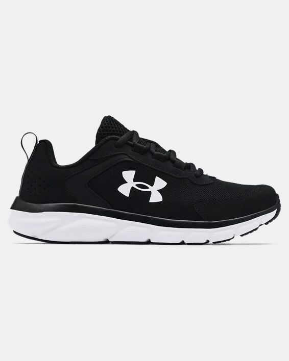 Under Armour Boys' Grade School UA Assert 9 Running Shoes Black Size: (5.5)
