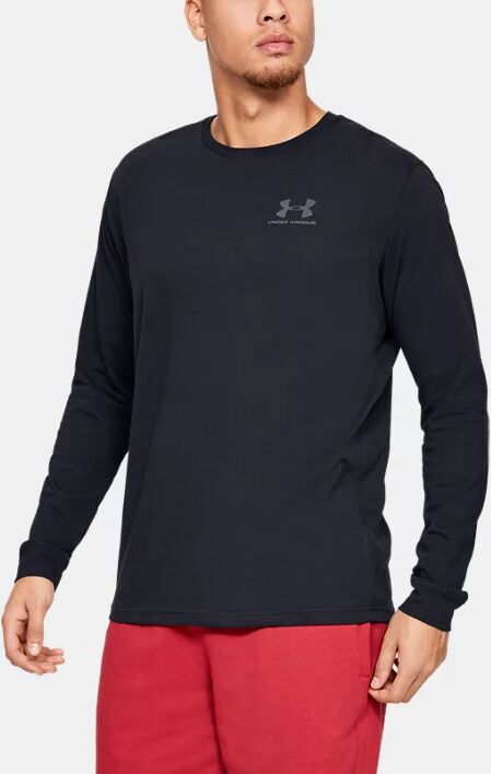 Under Armour Men's UA Sportstyle Left Chest Long Sleeve Black Size: (XL)