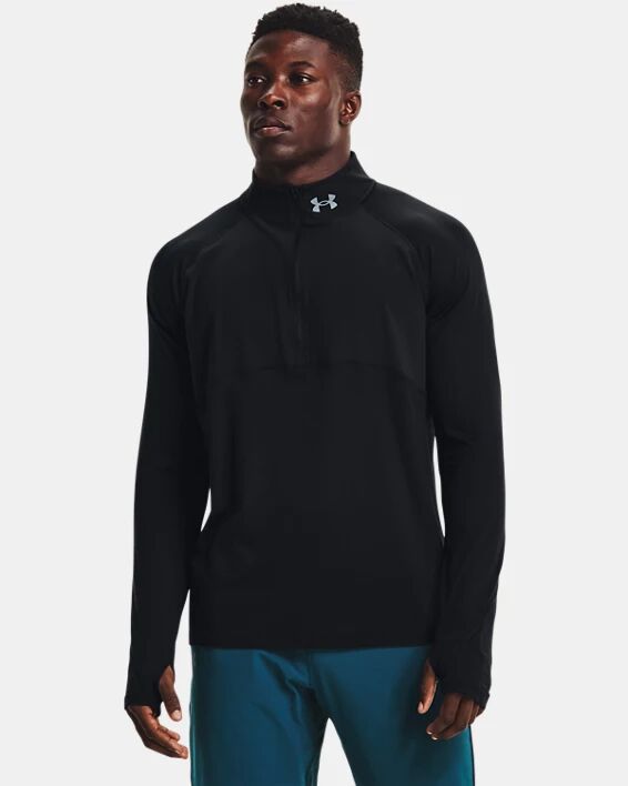 Under Armour Men's UA Qualifier Run 2.0 ½ Zip Black Size: (SM)