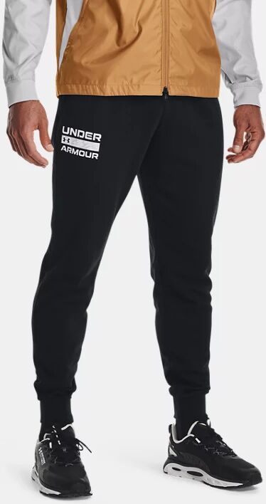 Under Armour Men's UA Rival Fleece Signature Joggers Black Size: (MD)