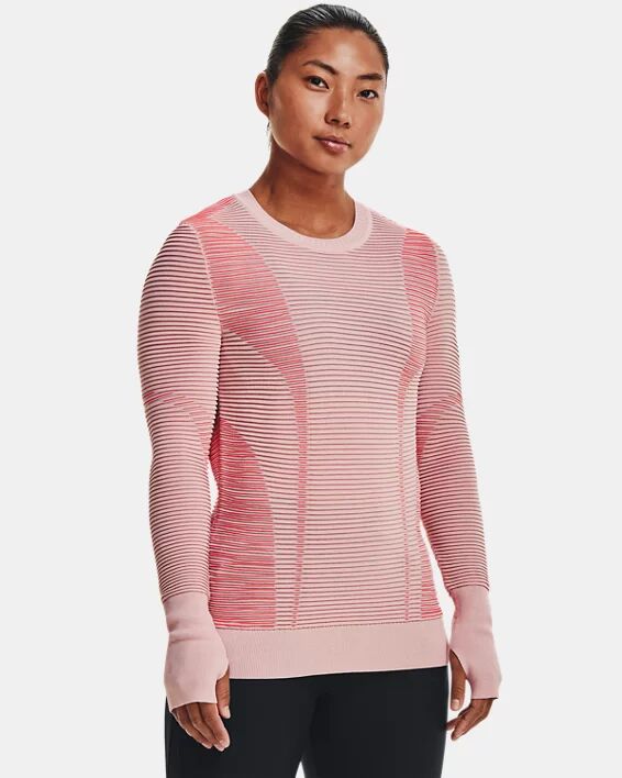 Under Armour Women's UA IntelliKnit Phantom 2.0 Crew Pink Size: (XL)