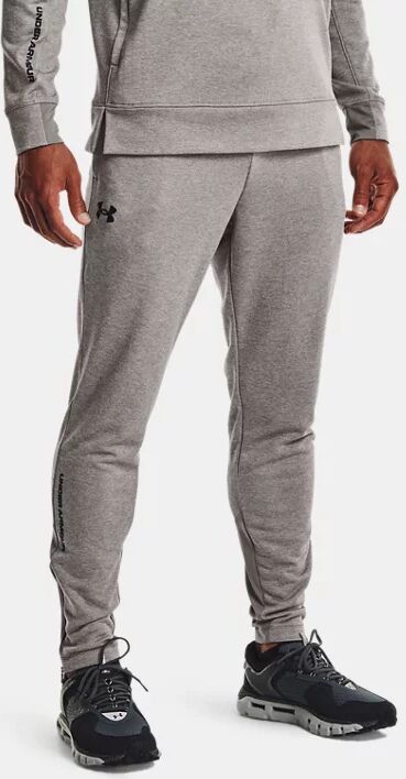 Under Armour Men's UA Armour Terry Pants Gray Size: (LG)