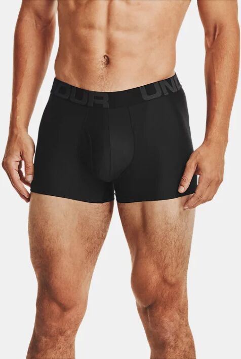 Under Armour Men's UA Tech™ 3" Boxerjock 2-Pack Black Size: (XL)