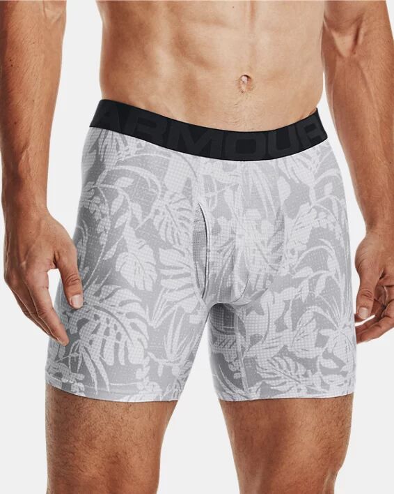 Under Armour Men's UA Tech™ 6" Boxerjock 2-Pack Gray Size: (MD)