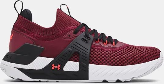 Under Armour Men's UA Project Rock 4 Training Shoes Red Size: (9)