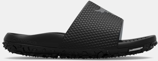 Under Armour Men's Project Rock Slides Black Size: (8)