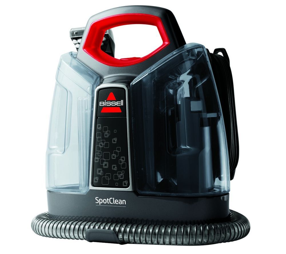 BISSELL SpotClean Pro 1558E Cylinder Carpet Cleaner - Titanium, Titanium