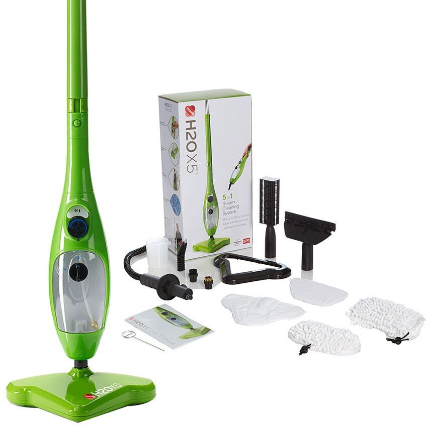 H20 X5 Steam Mop - Green, Green