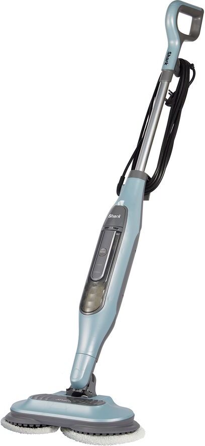 SHARK Steam &amp; Scrub S6002UK Steam Mop - Duck Egg Blue, Blue