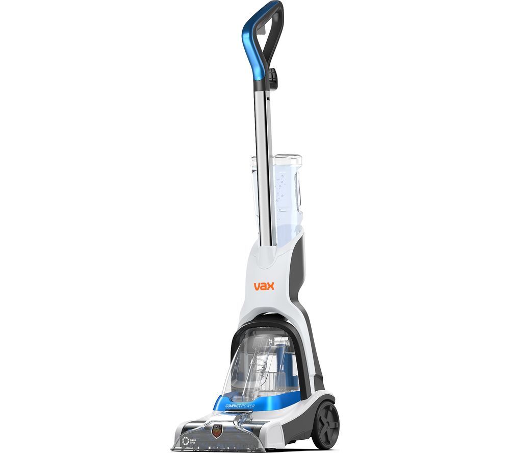 VAX Compact Power CWCPV011 Upright Carpet Cleaner - White, White