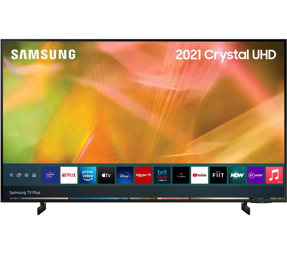 SAMSUNG UE65AU8000KXXU 65" Smart 4K Ultra HD HDR LED TV with Bixby, Alexa &amp; Google Assistant