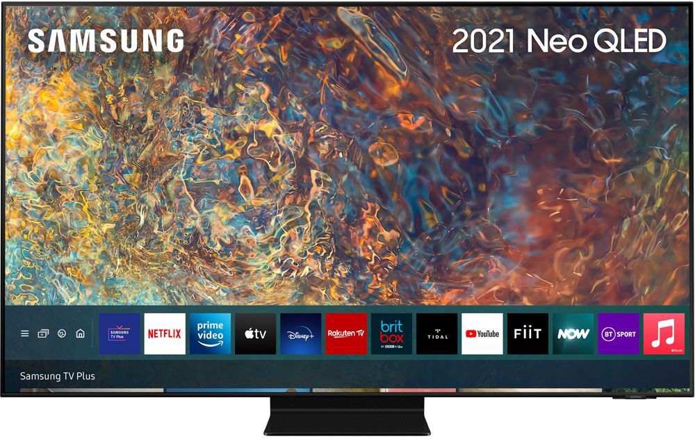 SAMSUNG QE55QN90AATXXU 55" Smart 4K Ultra HD HDR Neo QLED TV with Bixby, Alexa &amp; Google Assistant