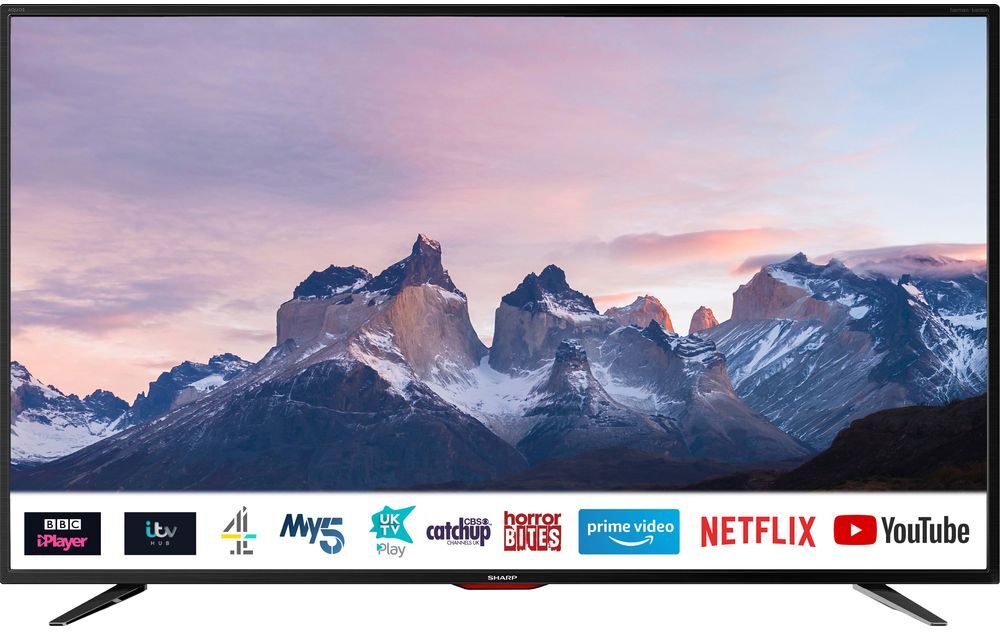 Sharp 4T-C40BJ5KF2FB 40" Smart 4K Ultra HD HDR LED TV