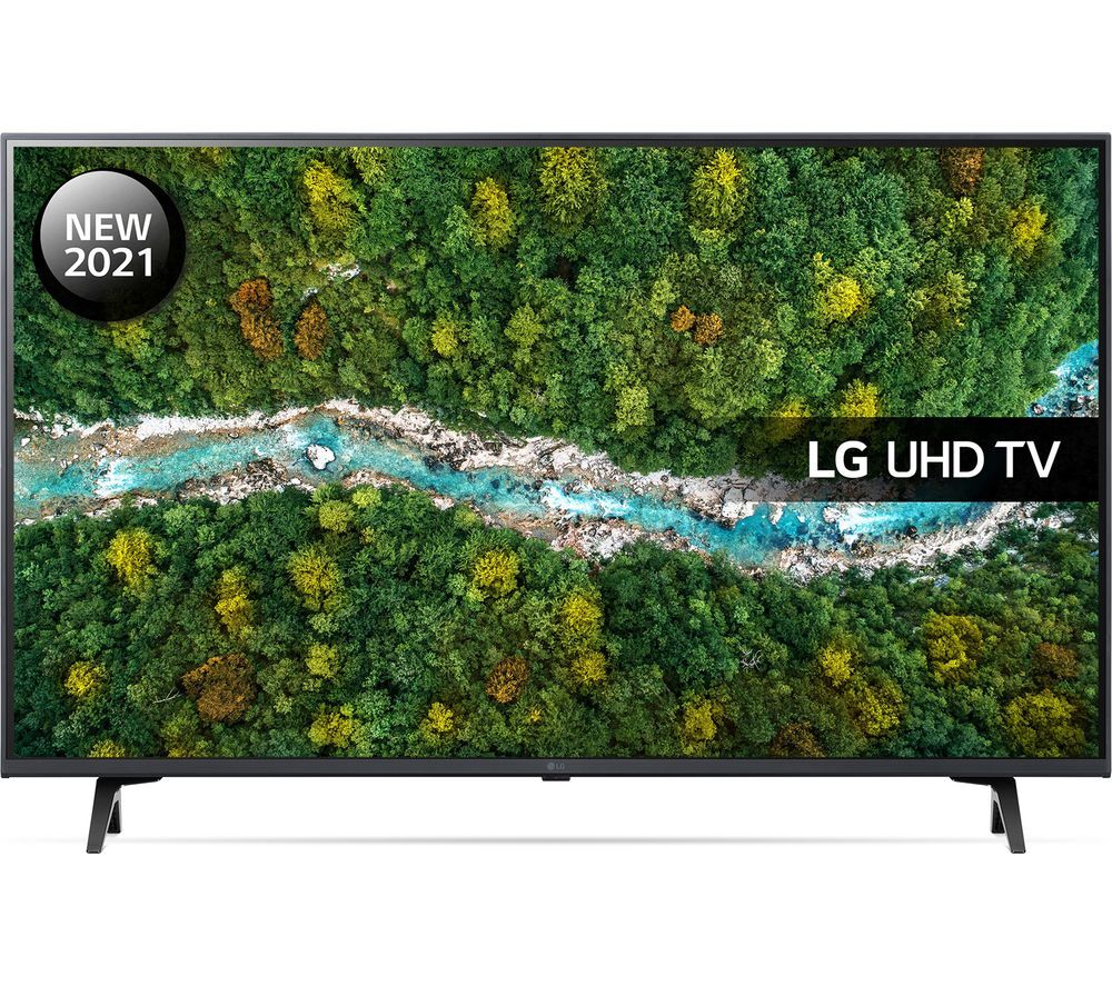 LG 43UP77006LB 43" Smart 4K Ultra HD HDR LED TV with Google Assistant &amp; Amazon Alexa