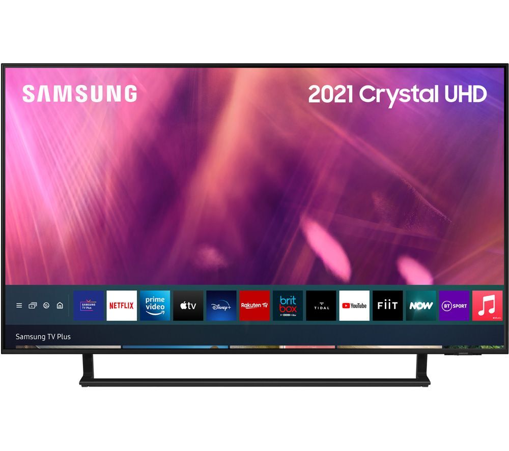SAMSUNG UE50AU9000KXXU 50" Smart 4K Ultra HD HDR LED TV with Bixby, Alexa &amp; Google Assistant