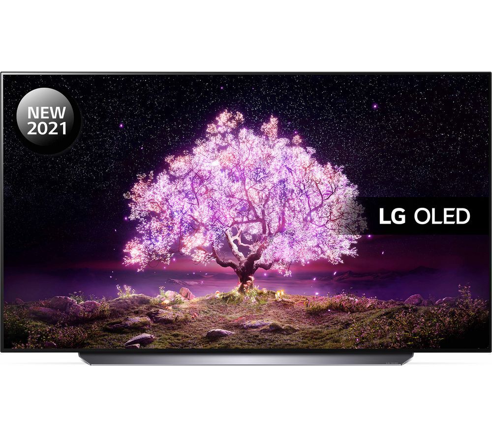 LG OLED77C14LB 77" Smart 4K Ultra HD HDR OLED TV with Google Assistant &amp; Amazon Alexa