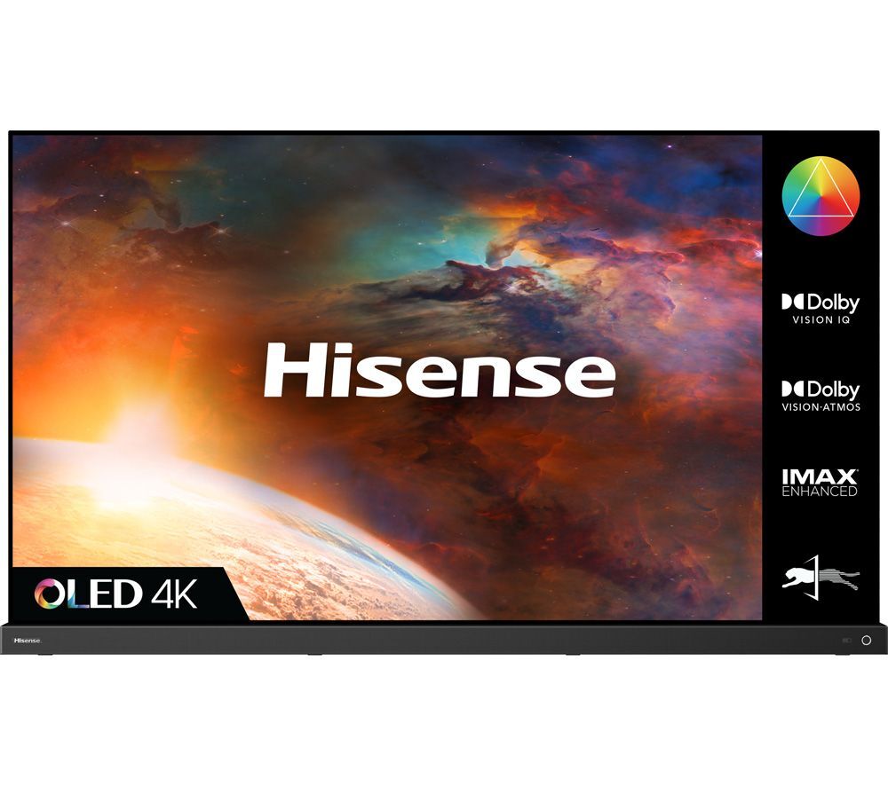 HISENSE 55A9GTUK 55" Smart 4K Ultra HD HDR OLED TV with Alexa &amp; Google Assistant