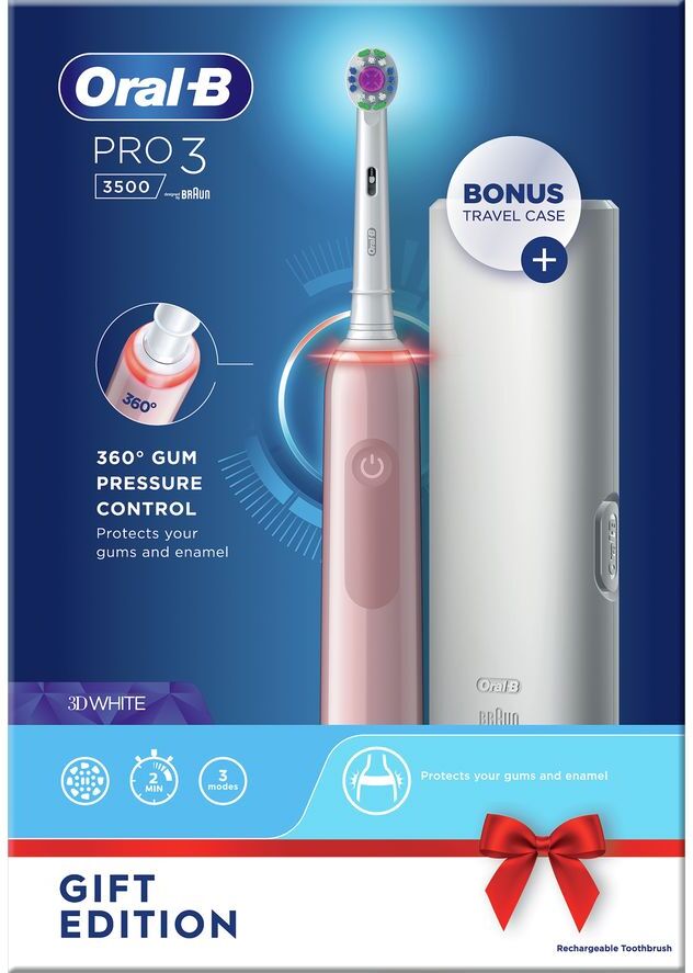 ORAL B Pro 3 3500 Electric Toothbrush