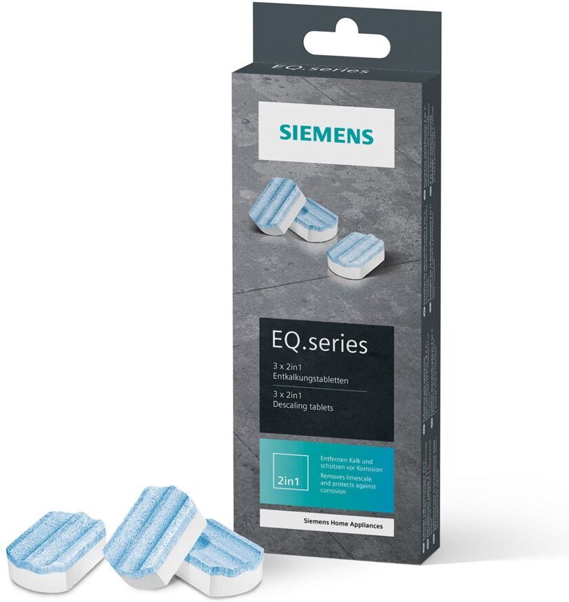 Siemens TZ80002B EQ Bean to Cup Descaling Tablets - 3 Pack