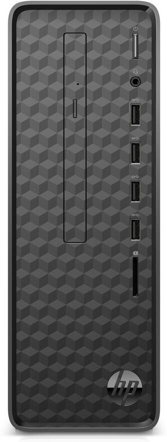 HP Slim S01-aF1011na Desktop PC - Intel Celeron, 256 GB SSD, Black, Black