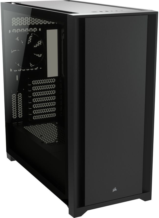 Corsair 5000D Tempered Glass ATX Mid-Tower PC Case - Black, Black