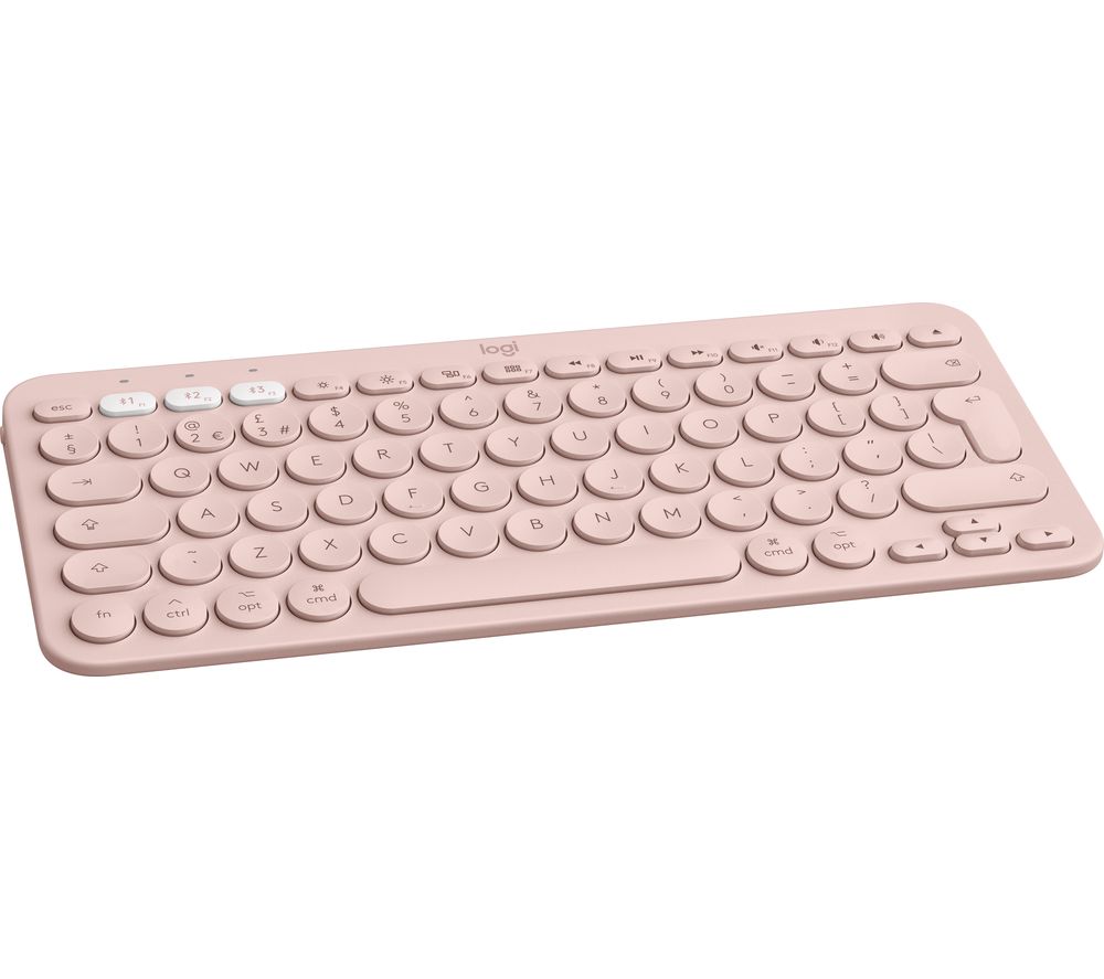 Logitech K380 Wireless Keyboard - Rose