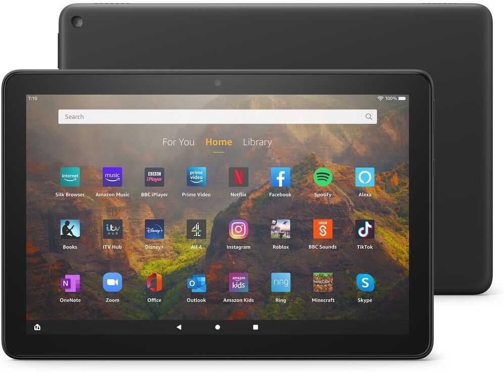 AMAZON Fire HD 10 10.1" Tablet (2021) - 32 GB, Black, Black