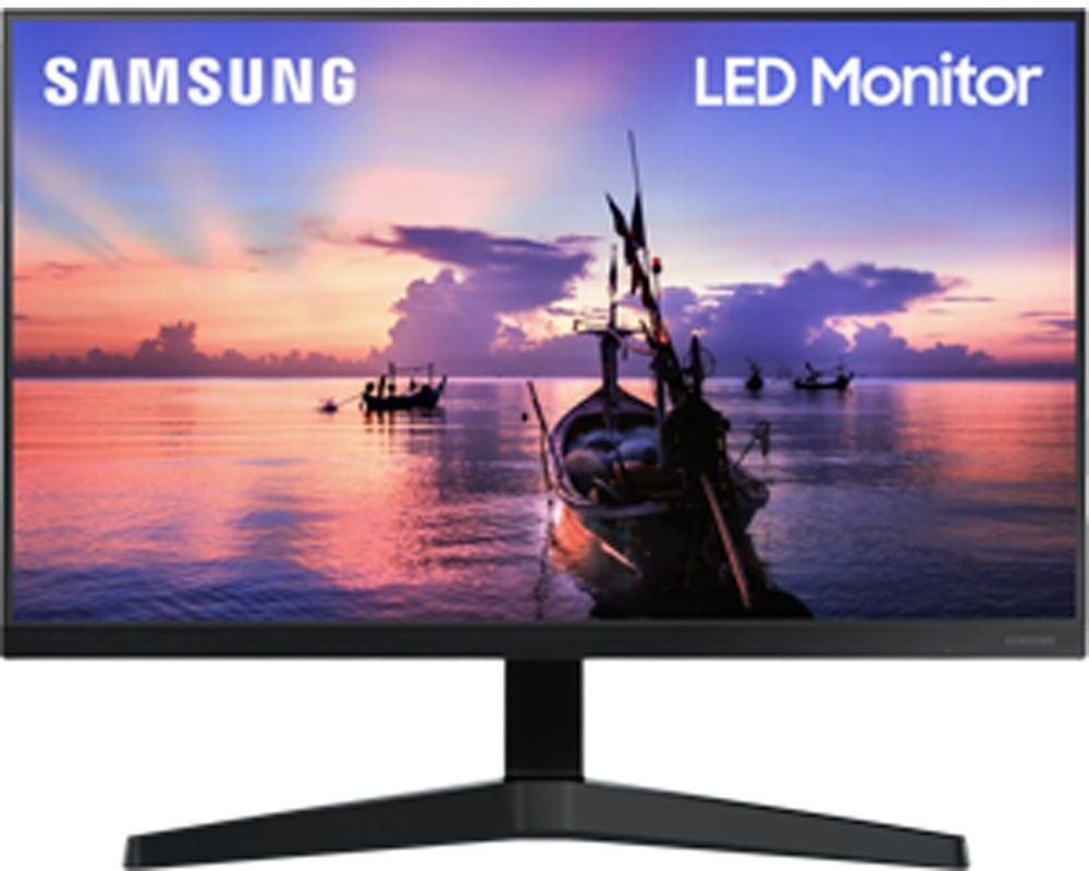 SAMSUNG LF24T350FHRXXU Full HD 24" LED Monitor - Black, Black