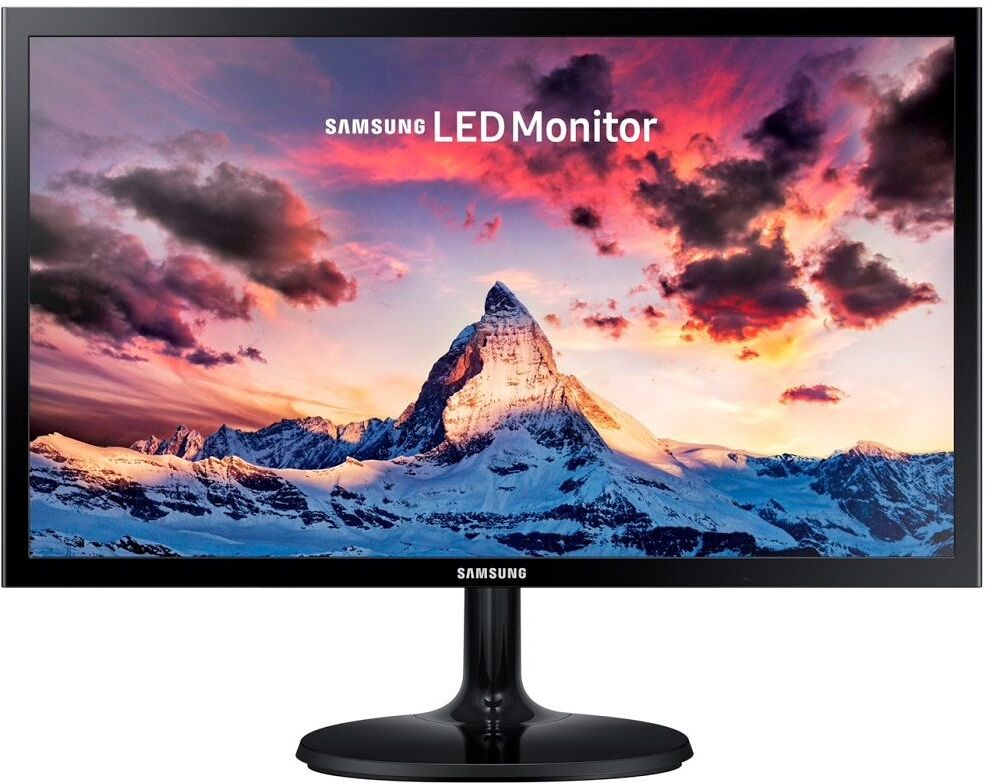 SAMSUNG LS22F350FHUXEN Full HD 22” LED Monitor - Black, Black