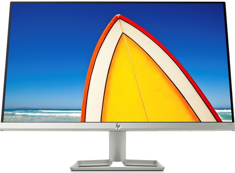 HP 24f Full HD 24" IPS LED Monitor - Silver, Silver