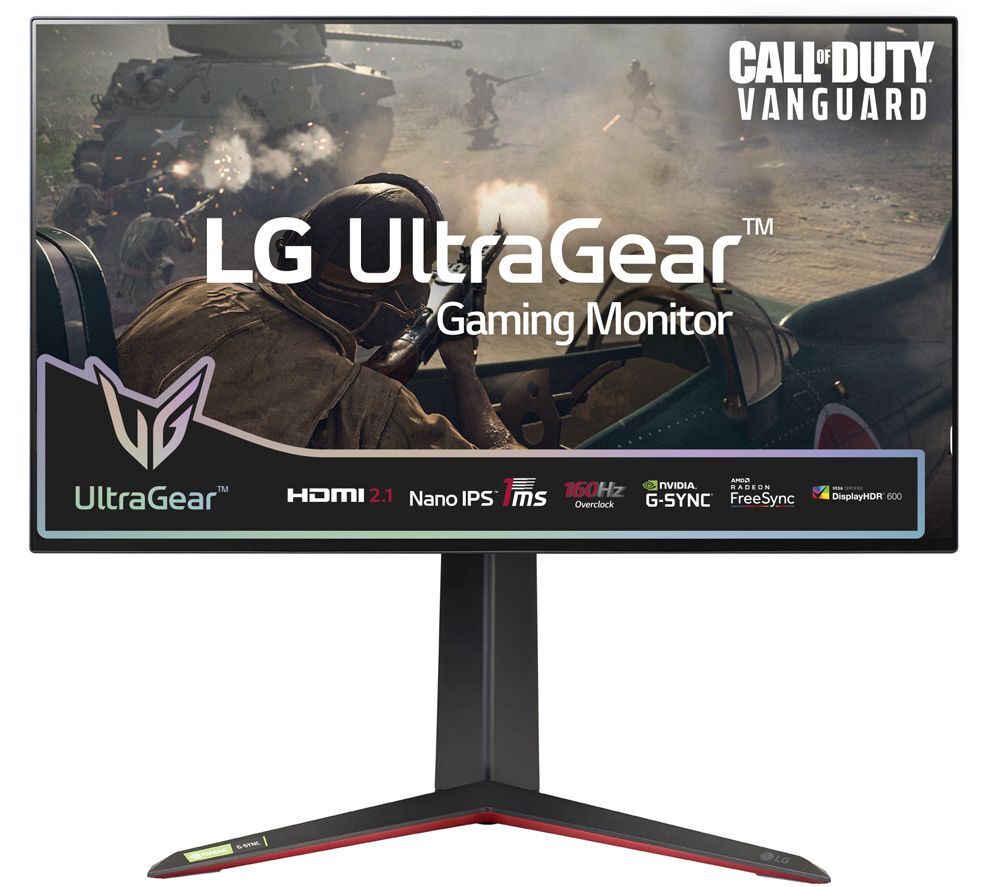 LG UltraGear 27GP950 4K Ultra HD 27" Nano IPS LCD Gaming Monitor - Black, Black