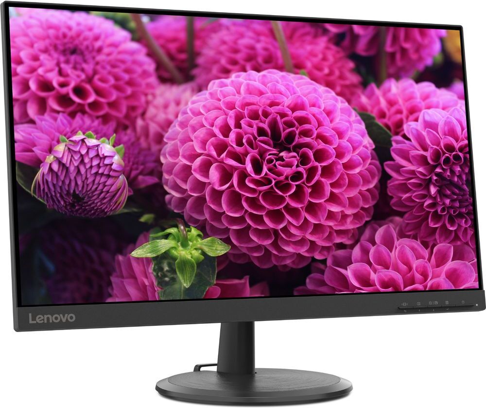 Lenovo C24-25 Full HD 23.8" VA LCD Monitor - Black, Black