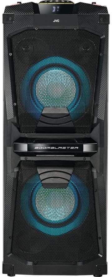 JVC MX-D528B Bluetooth Megasound Party Speaker - Black, Black