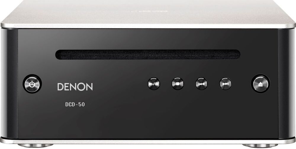 Denon DCD-50 CD Player - Black &amp; Silver, Black