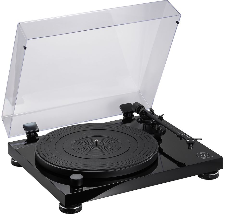 Technica AUDIO TECHNICA AT-LPW50 Belt Drive Turntable - Black, Black