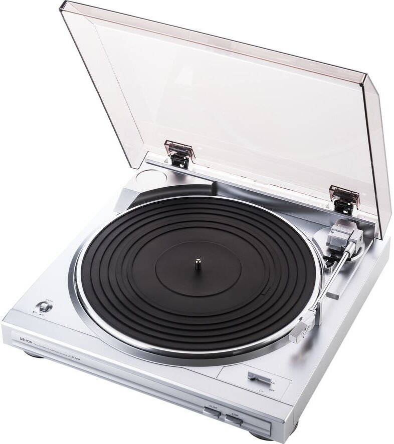 Denon DP-29F Belt Drive Turntable - Silver, Silver