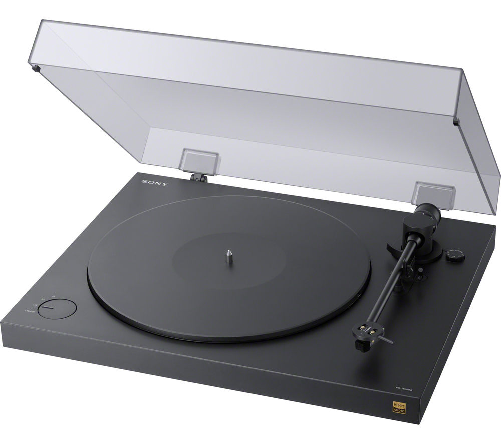 Sony PS-HX500 USB Turntable - Black, Black