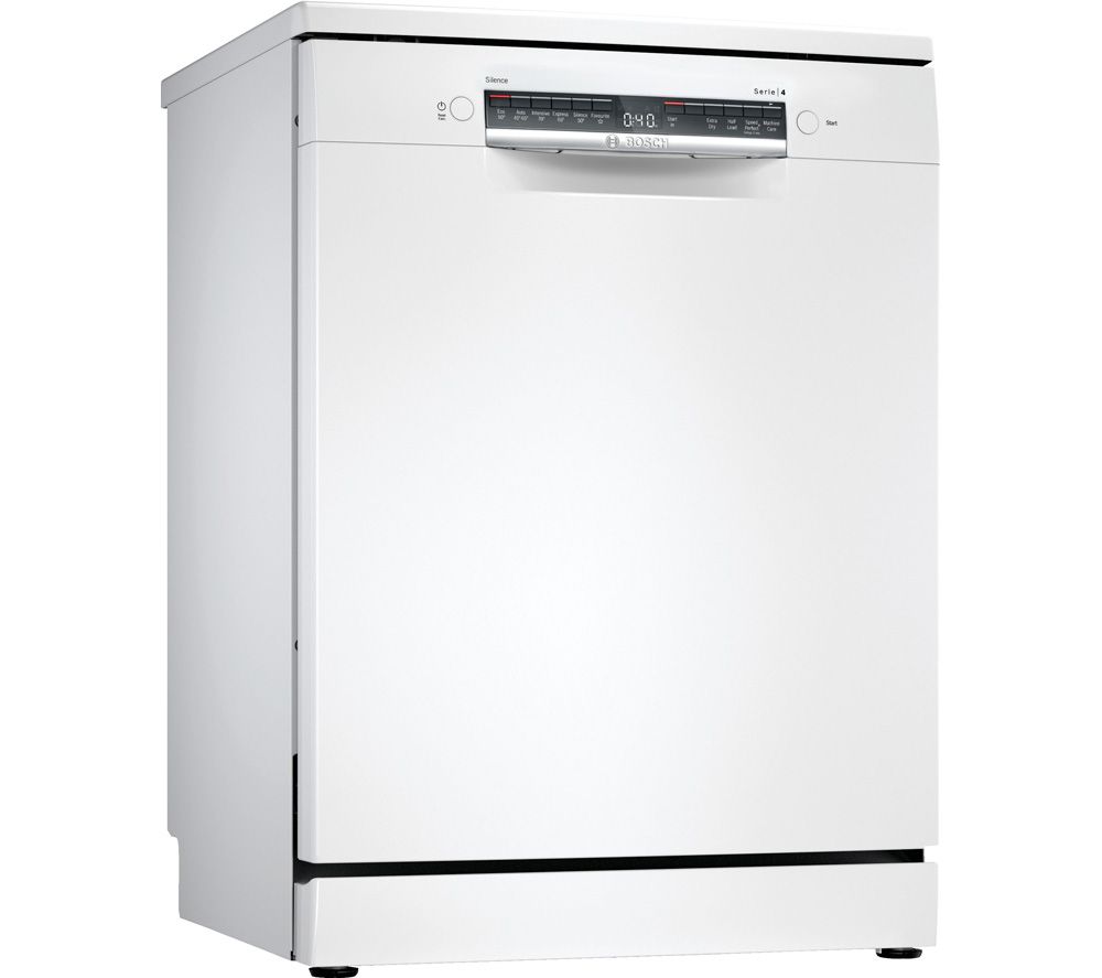 Bosch Serie 4 SGS4HAW40G Full-size Dishwasher - White, White
