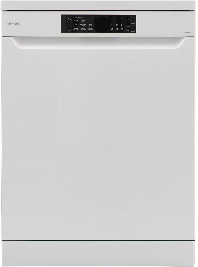 Kenwood KDW60W20 Full-size Dishwasher - White, White