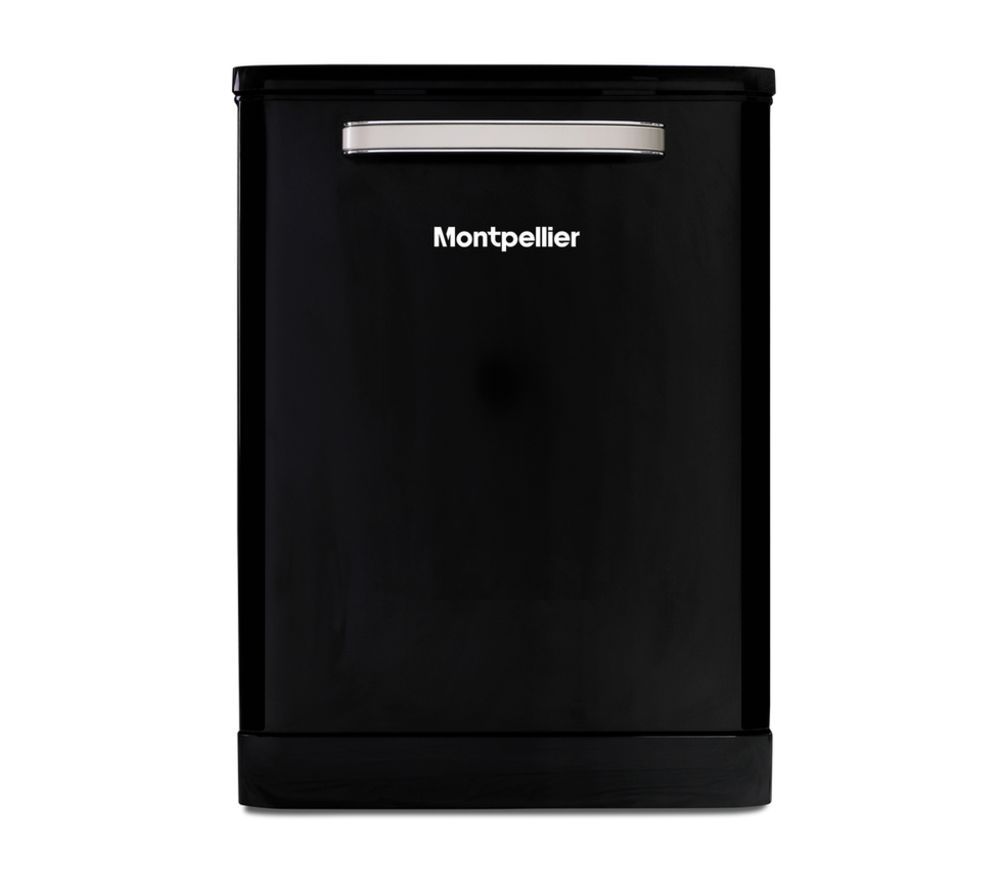 MONTPELLIER MAB6015K Full-size Dishwasher - Black, Black