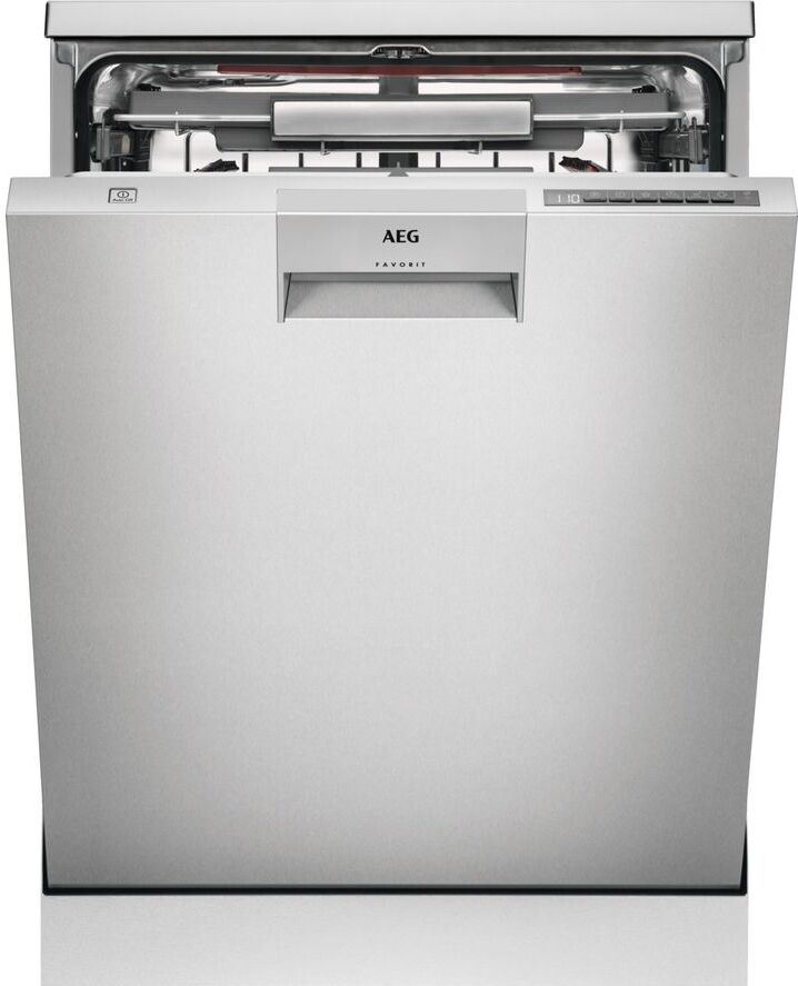 AEG ComfortLift FFE63806PM Full-size Dishwasher - Stainless Steel