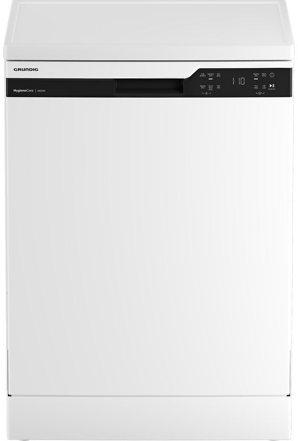 Grundig GNFP3440W Full-size Dishwasher - White, White