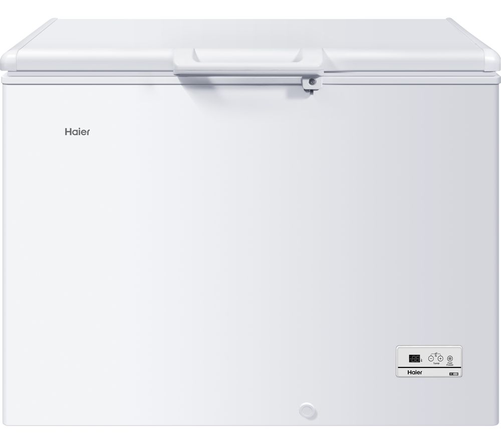 HAIER HCE319F Chest Freezer - White, White