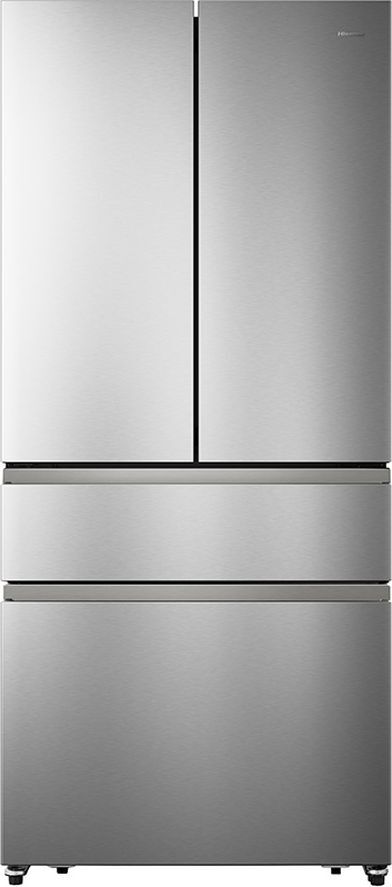 HISENSE PureFlat RF540N4AI1 Fridge Freezer - Stainless Steel