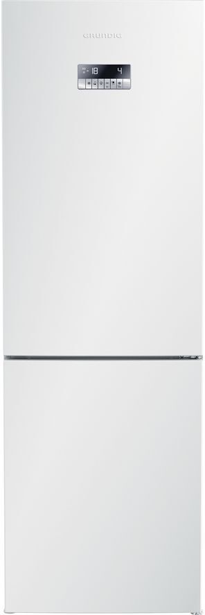 Grundig VitaminZone GKN4685VW 60/40 Fridge Freezer - White, White