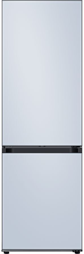 SAMSUNG Bespoke RB34A6B2E48/EU 70/30 Fridge Freezer - Sky Blue, Blue