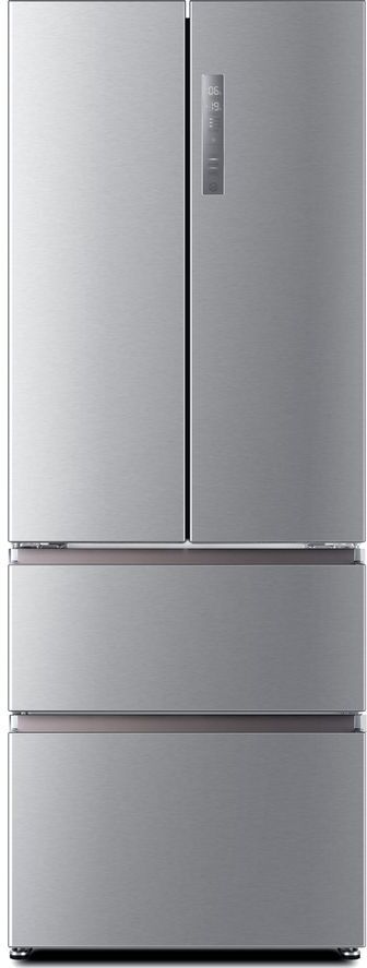 HAIER HB16FMAA Fridge Freezer - Stainless Steel