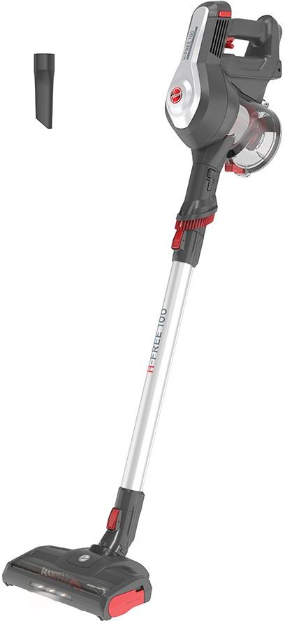 Hoover H-FREE 100 Home HF122GH Cordless Vacuum Cleaner - Grey, Silver &amp; Red, Grey