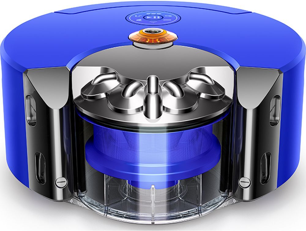 Dyson 360 Heurist Robot Vacuum Cleaner - Blue &amp; Nickel, Blue