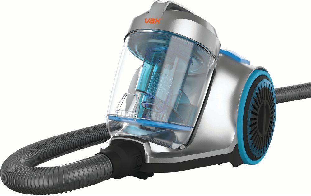 VAX Pick Up Pet CVRAV013 Cylinder Bagless Vacuum Cleaner - Silver &amp; Blue, Silver